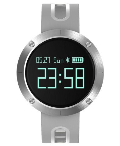 Bratara Fitness iUni DM58 Plus, Waterproof, Display OLED, Ceas, Pedometru, Monitorizare puls, Notifi